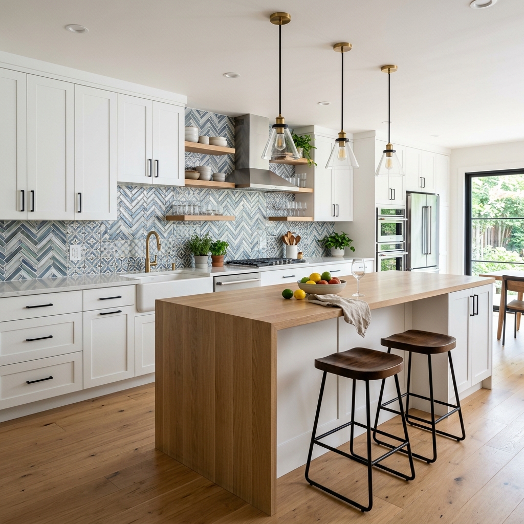 Kitchen Tile & Remodel Project